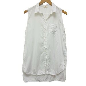 Bellerose Sleeveless Button Front Blouse